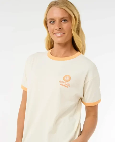 Tees & Tanks Rip Curl Women San Carlos Ringer Tee