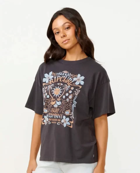 Tees & Tanks Rip Curl Women Utopian Dreams Heritage Tee - Image 2