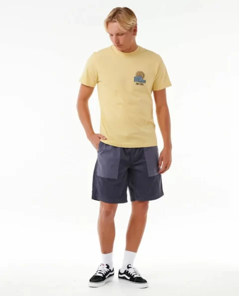 Tees & Tanks Saltwater Culture Hazey Tee Rip Curl Mens - Image 4