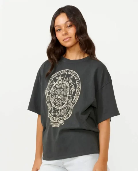 Tees & Tanks Souvenirs Heritage Tee Women Rip Curl - Image 2