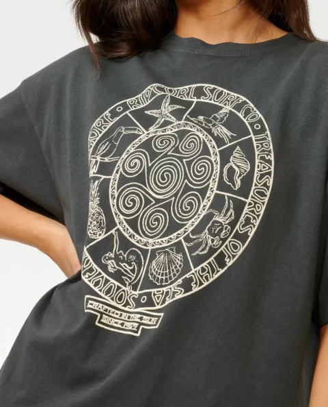 Tees & Tanks Souvenirs Heritage Tee Women Rip Curl - Image 5