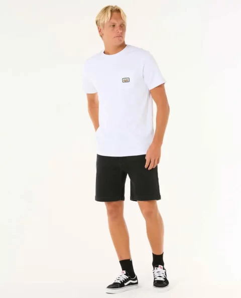 Tees & Tanks Surf Paradise Badge Tee Update Rip Curl Mens - Image 4