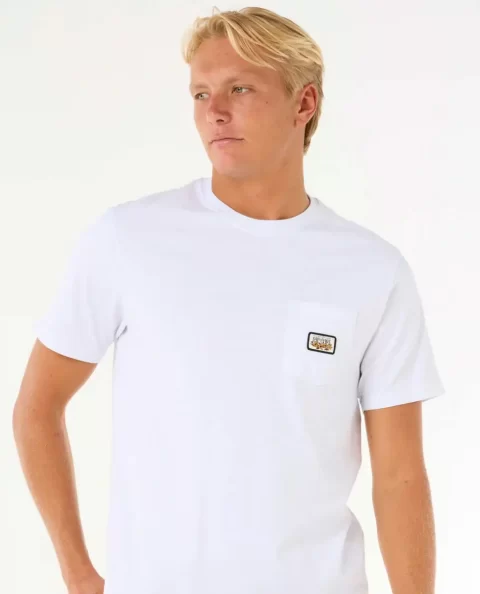 Tees & Tanks Surf Paradise Badge Tee Update Rip Curl Mens