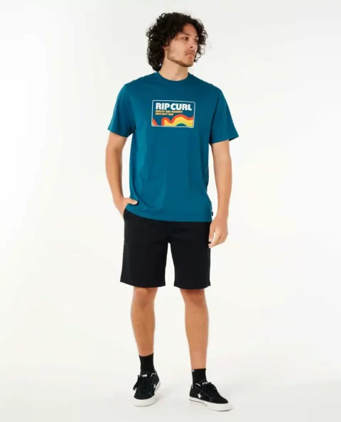 Tees & Tanks Surf Revival Swirl Tee Rip Curl Mens - Image 4