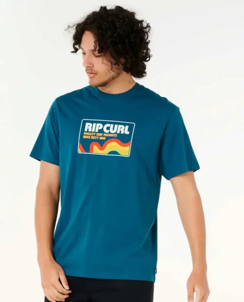 Tees & Tanks Surf Revival Swirl Tee Rip Curl Mens