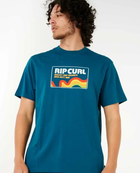 Tees & Tanks Surf Revival Swirl Tee Rip Curl Mens - Image 5