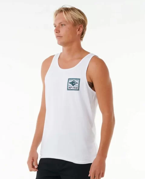 Tees & Tanks Throwback Tank Rip Curl Mens - Image 2