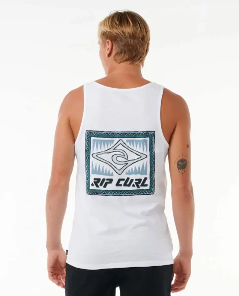 Tees & Tanks Throwback Tank Rip Curl Mens - Image 3
