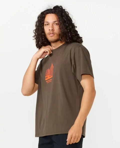 Tees & Tanks Vaporcool Search Frequency Tee Mens Rip Curl - Image 2