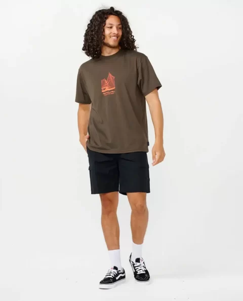 Tees & Tanks Vaporcool Search Frequency Tee Mens Rip Curl - Image 4