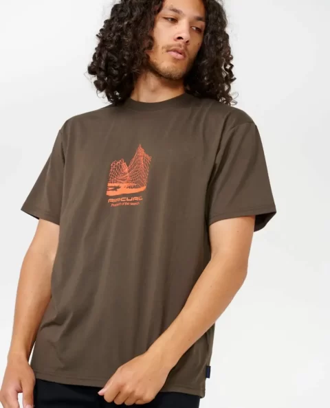 Tees & Tanks Vaporcool Search Frequency Tee Mens Rip Curl