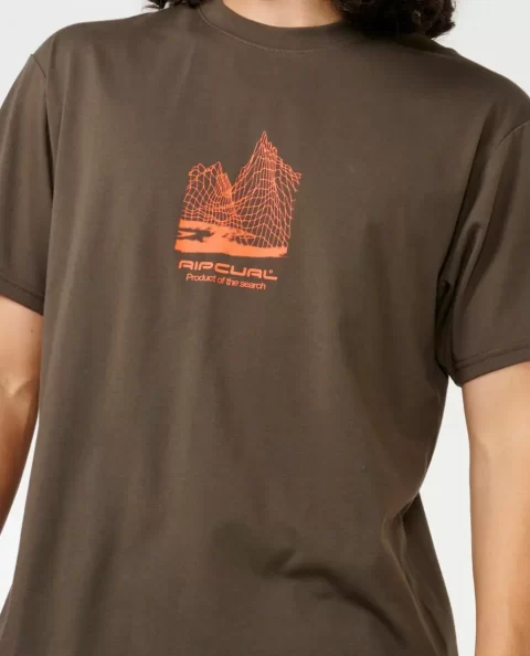 Tees & Tanks Vaporcool Search Frequency Tee Mens Rip Curl - Image 5
