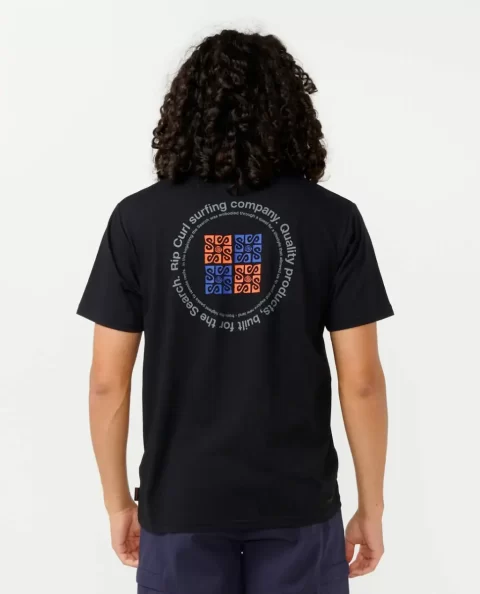 Tees & Tanks Vaporcool Search Rubix Tee Mens Rip Curl