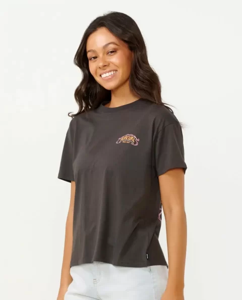 Tees & Tanks Women Rip Curl Beach Party Relaxed Tee - Image 2