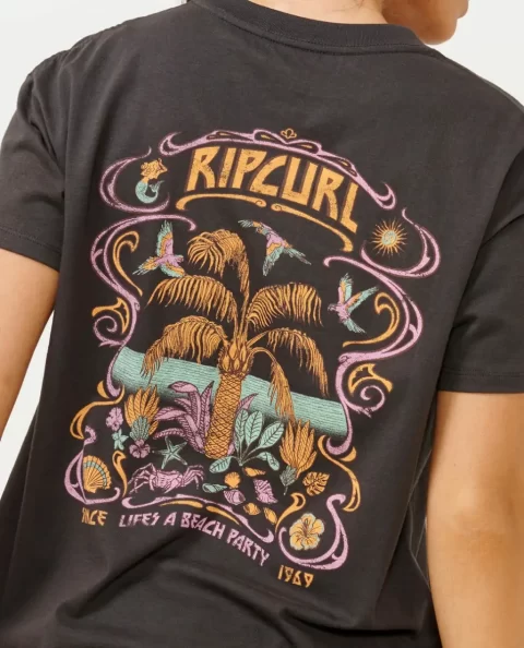 Tees & Tanks Women Rip Curl Beach Party Relaxed Tee - Image 5