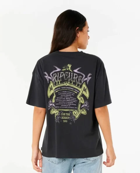 Tees & Tanks Women Rip Curl Tour Heritage Tee - Image 2