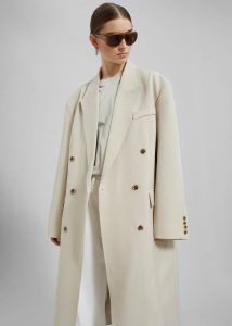 The Frankie Shop Beige Nadetta Coat - Beige Women Outerwear - Image 2