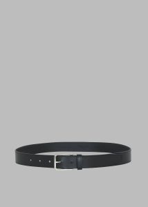 The Frankie Shop Belts Women Black Toni Leather Belt - Black - Image 4