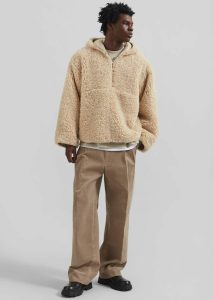 The Frankie Shop Beo Corduroy Suit Pants - Latte Bottoms Men Beige - Image 5