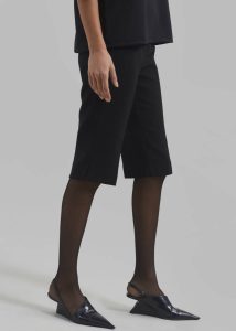 The Frankie Shop Black Remi Shorts - Black Bottoms Women - Image 2