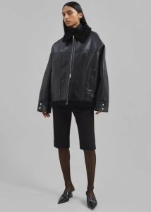 The Frankie Shop Black Remi Shorts - Black Bottoms Women - Image 3