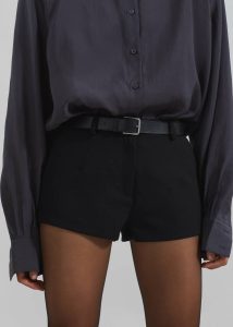 The Frankie Shop Black Women Bottoms Ilona Hot Pants - Black - Image 2