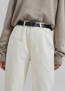 The Frankie Shop Bottoms Women White Bexley Jeans - Cream - Image 3