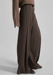 The Frankie Shop Brown Bottoms Cairns Striped Trousers - Brown Stripe Women - Image 2