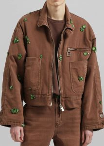 The Frankie Shop Brown Pieces Uniques La Veste Jade - Brown Men Outerwear - Image 4