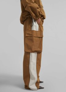 The Frankie Shop Brown Women Bottoms Navan Cargo Pants - Brown - Image 4