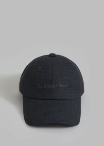 The Frankie Shop Charcoal Men Frankie Baseball Cap - Charcoal Headwear