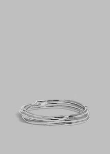 The Frankie Shop Completedworks Bangle - Silver Women Silver Jewelry
