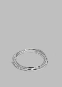 The Frankie Shop Completedworks Bangle - Silver Women Silver Jewelry - Image 3