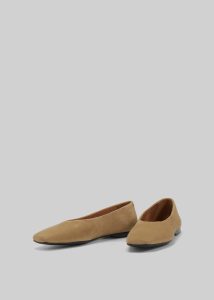 The Frankie Shop Flats Women Beige Vagabond Delia Flats - Nougat