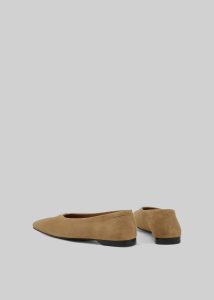 The Frankie Shop Flats Women Beige Vagabond Delia Flats - Nougat - Image 3