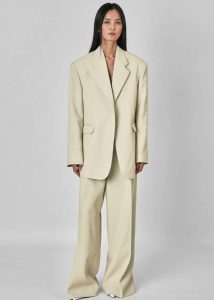 The Frankie Shop Indio Blazer - Beige Outerwear Beige Women