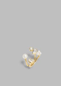 The Frankie Shop Jewelry Women Gold Completedworks Chasing Shadows Ring - Gold - Image 2