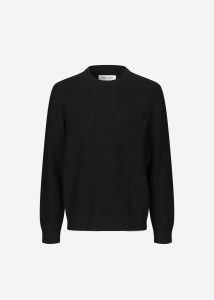 The Frankie Shop Knitwear Samsøe Samsøe Sadem Sweater - Black Men Black - Image 5