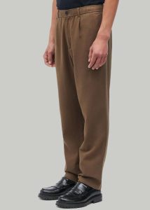 The Frankie Shop Men Bottoms Samsøe Samsøe Sabertil Trousers - Canteen Brown - Image 5