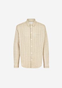 The Frankie Shop Men Tops Samsøe Samsøe Saluan J Shirt - Seneca Rock Beige - Image 5