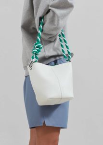 The Frankie Shop Off White Jw Anderson Small Jwa Corner Bucket - Off White Women Bags - Image 4