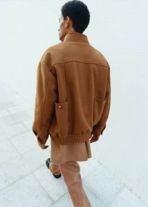 The Frankie Shop Outerwear Men Ralden Jacket - Camel Brown