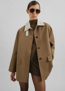 The Frankie Shop Outerwear Women Brown Ryker Boxy Jacket - Brown