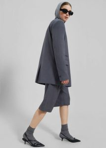 The Frankie Shop Outerwear Women Wilma Blazer - Grey Grey