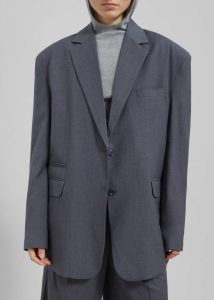 The Frankie Shop Outerwear Women Wilma Blazer - Grey Grey - Image 5