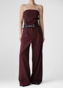 The Frankie Shop Red Women Bottoms Abbie Trousers - Burgundy