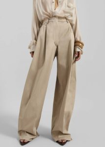 The Frankie Shop Thelatest Billie Trousers - Sand Bottoms Beige Women - Image 2