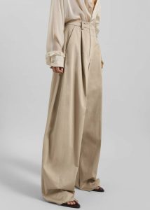 The Frankie Shop Thelatest Billie Trousers - Sand Bottoms Beige Women - Image 3