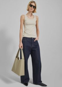 The Frankie Shop Tops Beige Kim Tank Top - Beige Women - Image 2