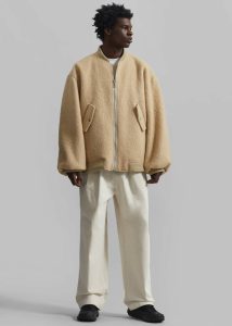 The Frankie Shop White Men Charlie Pants - Cream Bottoms